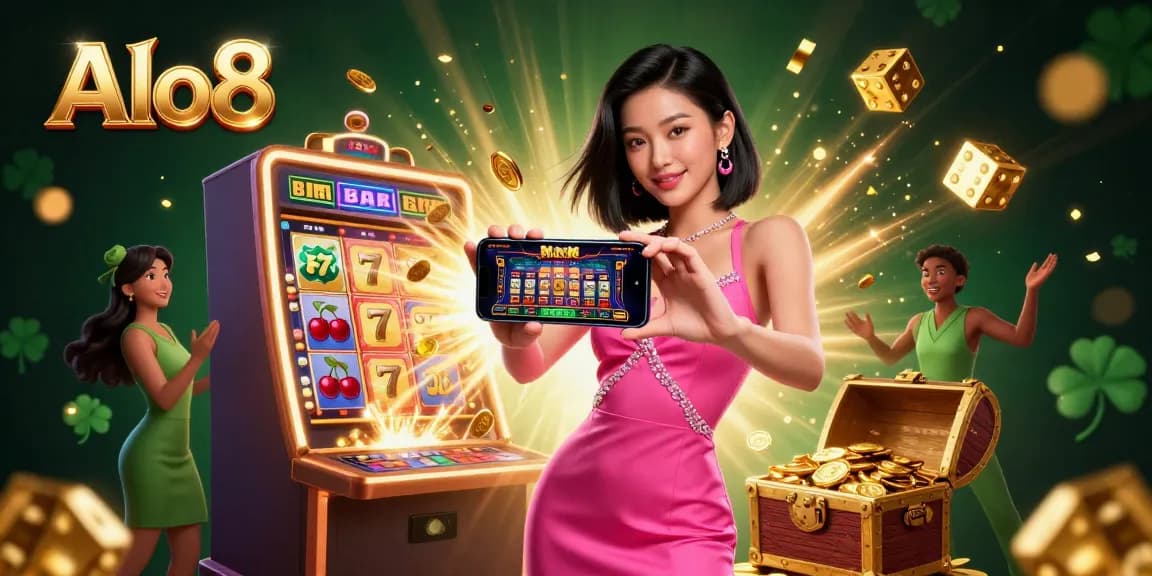 Alo8 offers an immersive slot experience with vibrant graphics and real-time gameplay, capturing the excitement of online gaming.