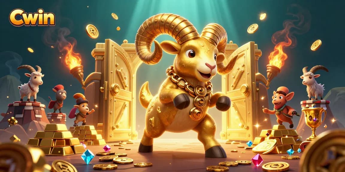 Cwin transforms excitement with dynamic golden elements and rich visuals in a casino-themed spectacle.