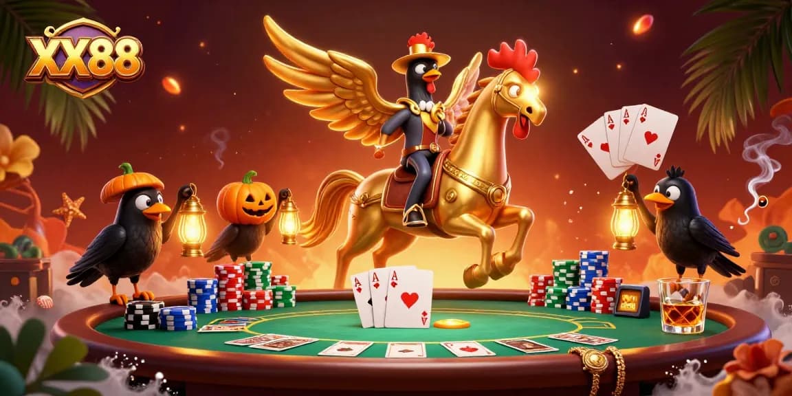 Experience thrilling gameplay at XX88 with immersive casino elements and vibrant characters.