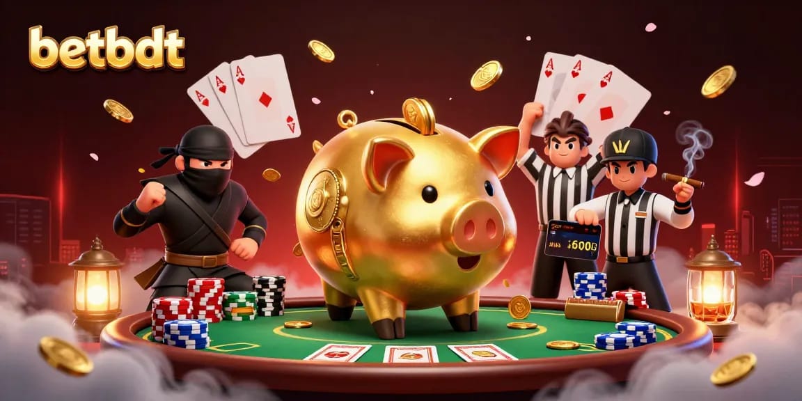 Engage in exciting gameplay with betbdt featuring dynamic casino characters and vibrant poker elements.