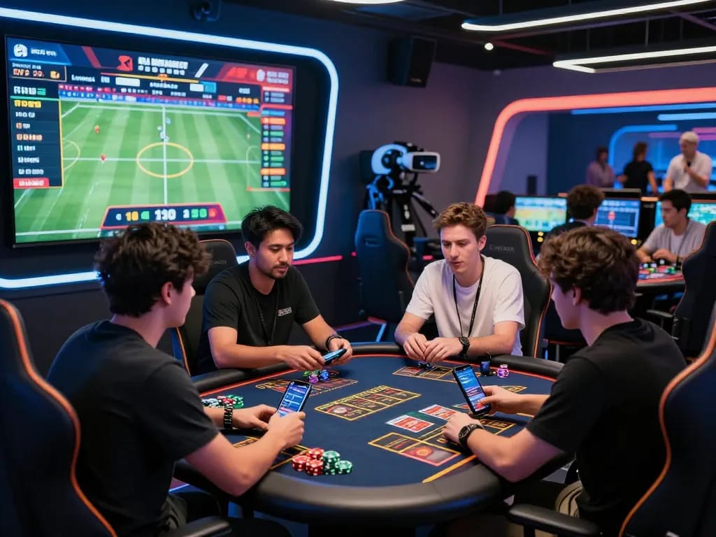Engaging online gambling scene from https://mm88.day/ featuring diverse players actively participating in dynamic betting activities.