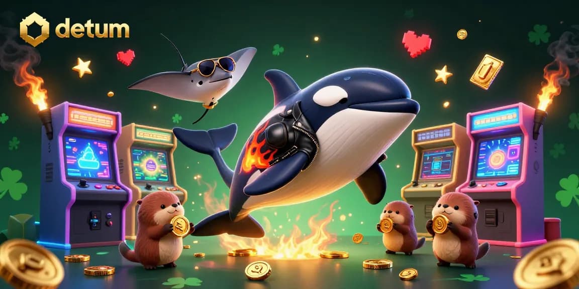 Play engaging games at datum with lucky coins and vibrant casino-themed characters.