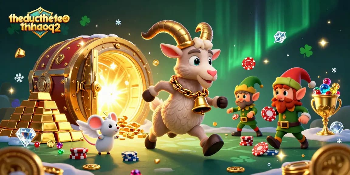 Engage in thrilling gameplay at theducthethaoq2's fantastic casino, filled with vibrant treasures and enchanting characters.
