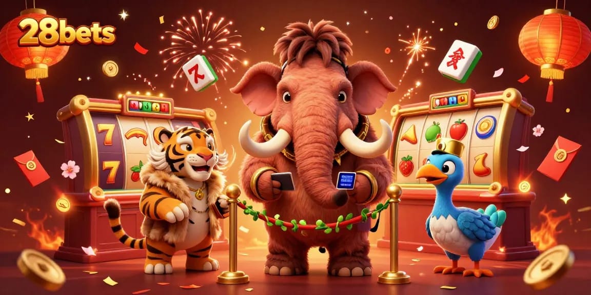 Experience thrilling gaming at 28bets with engaging 3D casino digital art setup featuring vibrant scenes.