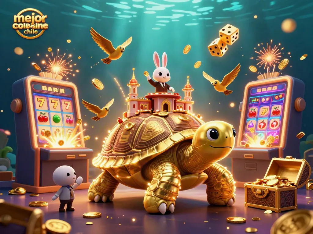 Disfruta del mejor casino online en Chile con tortuga dorada y jackpot explosivo.