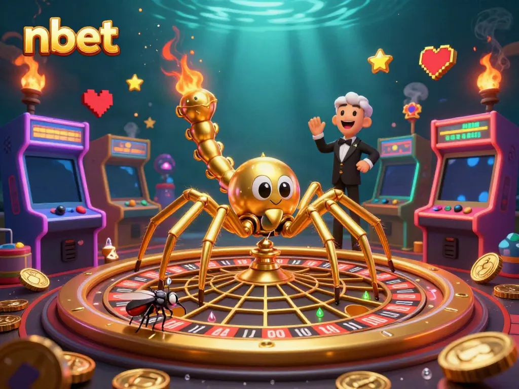 Experience thrilling bets at nbet with our dynamic casino-themed illustration.