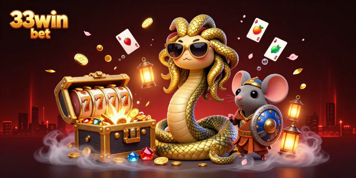 Join the excitement of 33win bet with a rich underwater casino adventure filled with treasures.