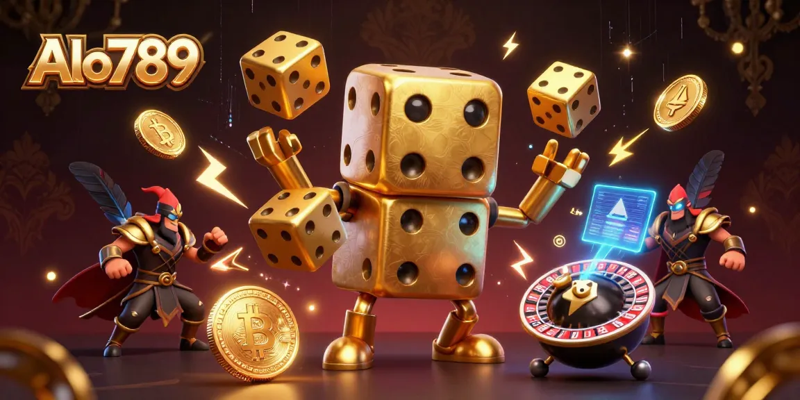 Experience engaging cockfighting action with Alo789's vivid 3D illustrated characters and dynamic casino elements.
