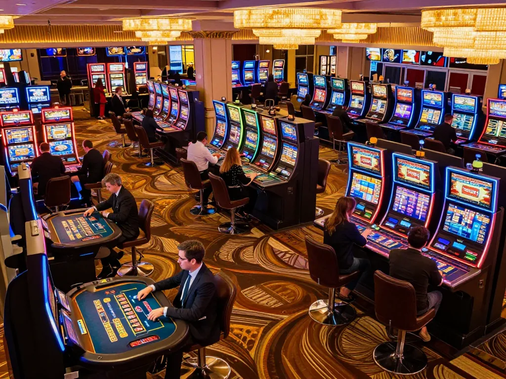 Experience the excitement of 88bet in a lively casino environment with gaming action and vibrant atmosphere.