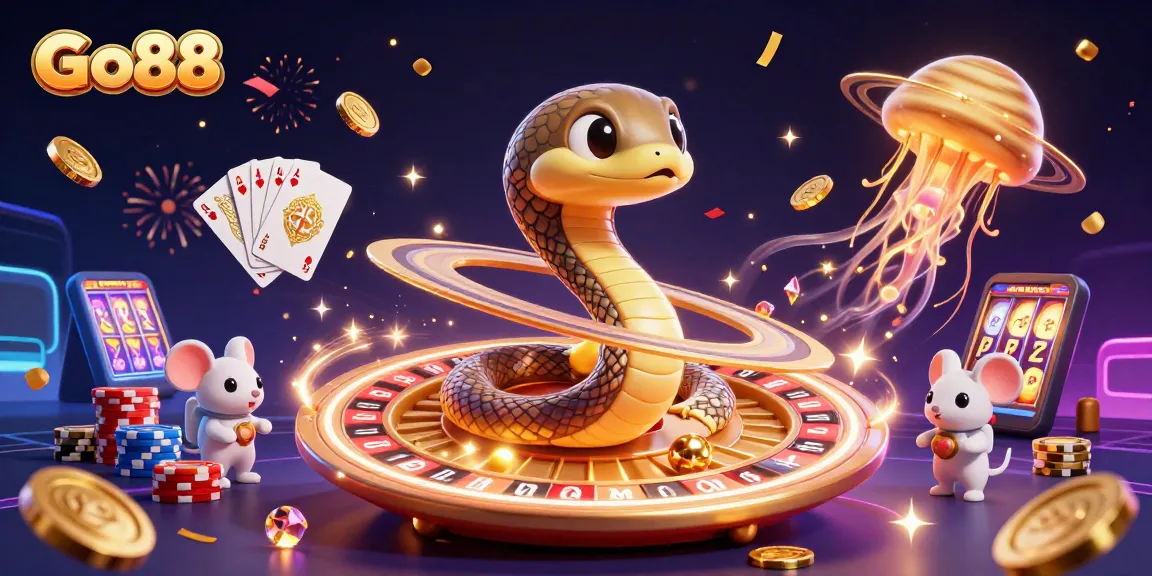 Experience thrilling gameplay at Go88 with immersive 3D casino elements and vibrant visuals.