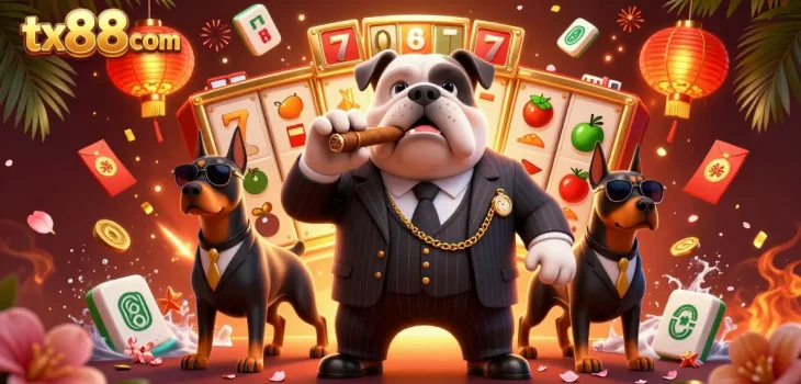 Experience excitement and winning potential at tx88com with a vibrant 3D casino scene.
