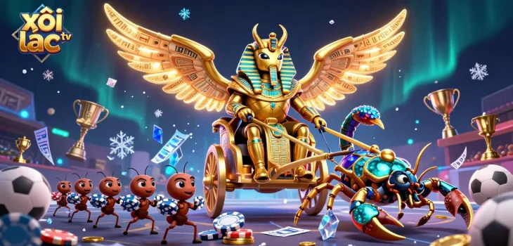 Engage with xôi lạc tv to enjoy thrilling sports betting action featuring dynamic characters.